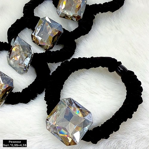 Резинки для волосся 10348 (Ціна за 5шт.)